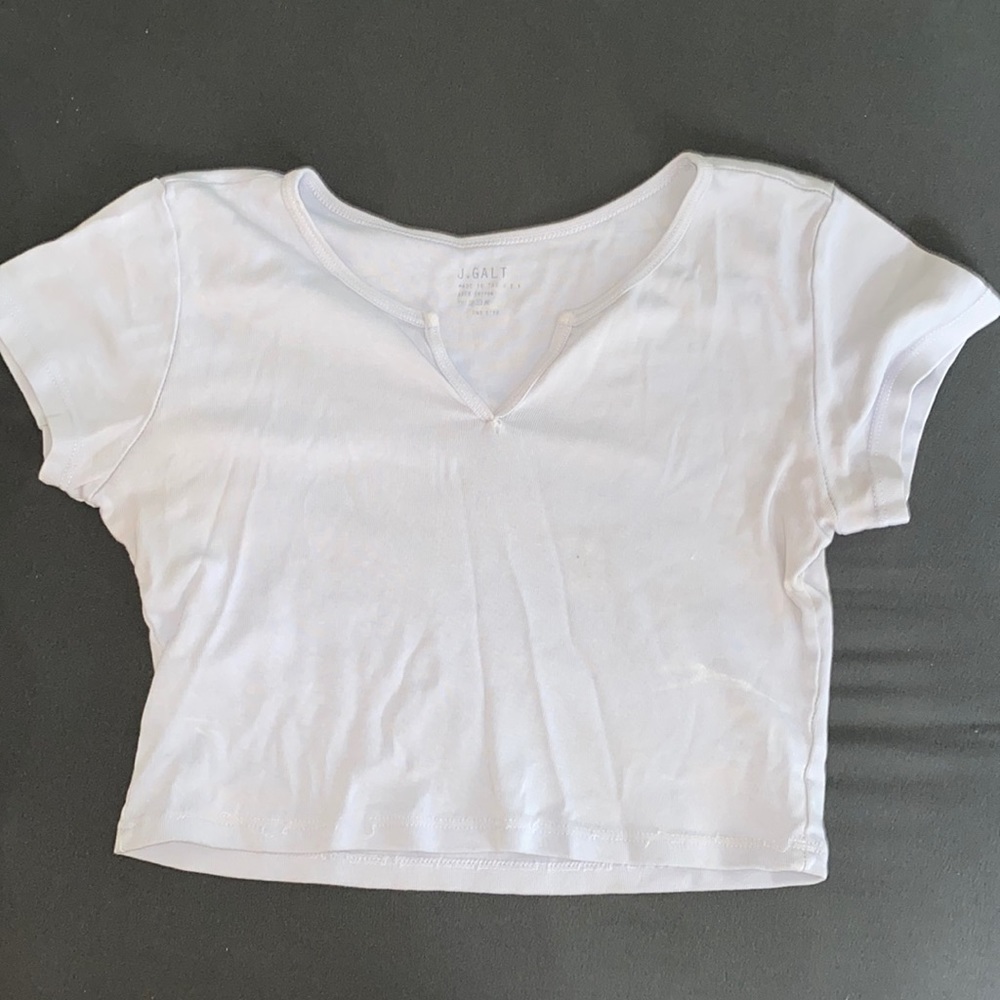 Light purple crop top